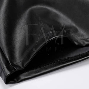 Pantalones cortos de cuero de alta calidad para hombre, secado rápido, transpirables, sólidos, teñidos, lisos, personalizables, cintura elástica, estilo informal - Product Image 6