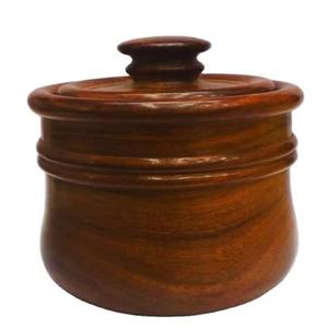 Bocaux en bois de luxe de meilleure qualité pour couvrir les condiments accessoires de salle à manger pour le stockage de cuisine d'hôtel à la maison - Product Image 1