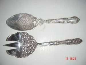 Juego de servir pasteles de alta calidad, fiestas de cumpleaños, bodas y eventos, herramientas decorativas para servir pasteles, latón hecho a mano, superventas - Product Image 4