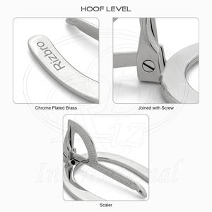 Nivel de pezuña Latón Equino Hoof Recorte Farrier Herramienta Horse Hoof - Product Image 5