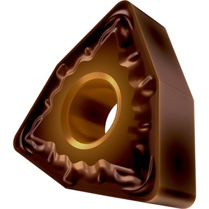 Inserto de Torneado Indexable PRAMET ISO WNMG 060408E-FMT8430 con Recubrimiento PVD D.3.81mm, Paquete de 10 para Corte de Metal - Product Image 1