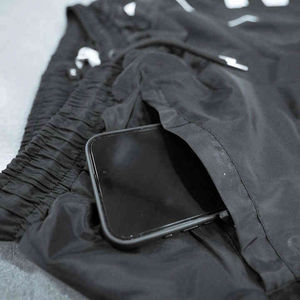 Hiver Boutons amples Coupe-vent sérigraphié Baggy Pantalon pour hommes Lavé imperméable Pantalon en nylon pour hommes Personnalisé toutes les couleurs - Product Image 3