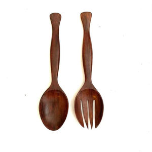 Mini Cuchara Pequeña de Madera, Cucharilla de Madera para Servir, Utensilios de Cocina para Condimentos, Cucharas de Madera para Miel para Uso Diario - Product Image 1