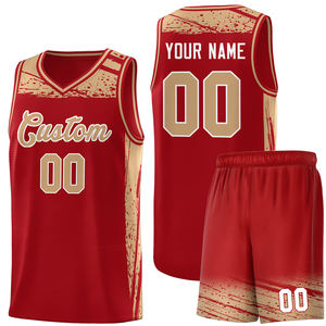 Camiseta de baloncesto para hombre 2025, Camiseta deportiva de verano hecha a medida con camisetas transpirables para correr y patrón de números, conjunto de nuevo estilo - Product Image 1