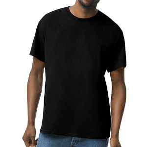 เสื้อยืดแขนสั้นฮิปฮอปลำลองสำหรับผู้ชาย, เสื้อยืดแขนสั้นสีพื้นสไตล์สตรีทฮิปฮอปฤดูร้อน - Product Image 1