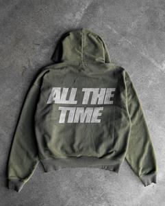 High Quality OEM Custom 2025 Oversized Acid Wash Hoodie Casual Manufacturer Heavyweight Vintage Washed Hoodie for Men - Product Image 6