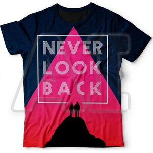 Nouvelle Arrivée Conception de Maquette Sublimation Imprimer Top Tee Surdimensionné Personnaliser En Gros Pas Cher T-shirt Blanc pour Hommes - Product Image 3