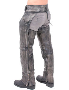 Vente chaude sur mesure hommes complet Chaps professionnel Style occidental en cuir équipement d'équitation confortable coupe-vent grande taille - Product Image 2