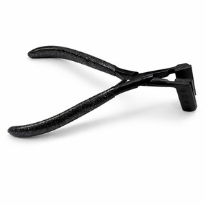 Pince à extensions de cheveux en acier inoxydable, outil professionnel de salon par MAQNSCO - Product Image 5