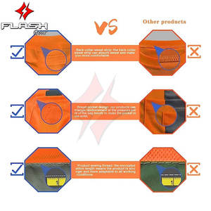 Camiseta de Trabajo de Seguridad Vial Reflectante de Alta Visibilidad, Impermeable, Transpirable, ANSI Clase 1, Hecha a Medida para Hombre con Logotipo Personalizado - Product Image 2