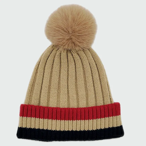 2024 sombrero de invierno de punto acrílico clásico de alta calidad al por mayor para hombres y mujeres logotipo personalizado diario cálido para viajes - Product Image 1