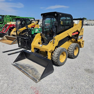 2017 Caterpillar 242D Skid Steer Loader Chargeur frontal Mini chargeur Caractéristiques Caterpillar Core Components Moteur Moog Pompe hydraulique - Product Image 1