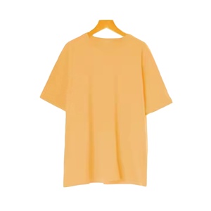 Camisetas de Cuello Redondo de Punto Personalizadas, Impresas en Serigrafía, de Corte Holgado, al por Mayor, MOQ Bajo, Lisas para Diseño de Bordado - Product Image 4