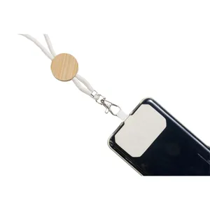 Porta Badge Personalizzato in Cotone e Bambù per Accessori Gadget - Product Image 2