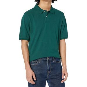 Hombres Mujeres Unisex 100% Algodón Media manga Diseño personalizado Ligero Transpirable Patrón sólido Tejido de punto Polo - Product Image 6