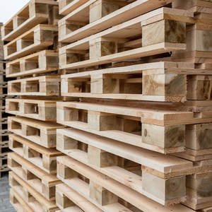 Palette en bois EPAL industrielle neuve en pin 1200 x 800, double face, 4 voies, norme européenne, à vendre - Product Image 2