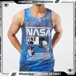 Gilet de gymnastique personnalisé Offre Spéciale en gros Fitness Workout Singlet Muscle Musculation Débardeur - Product Image 2