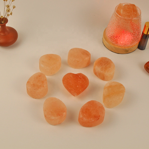 Lámpara de sal de roca del Himalaya hecha a mano forma de bola redonda rosa con lámpara de sal de enchufe de Europa y SURESTE - Product Image 4