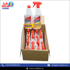 Exportador profesional de quitamanchas "Codi energic" Dos botellas 750 ml + 750 ml Combo Pack para limpieza de ropa - Product Image 3