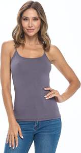 Hot Selling Women's <b>Sexy</b> Breathable Cotton Stretch <b>Camisole</b> Tank Top Customized Fast Dispatch - Product Image 3