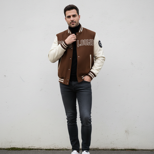 Haute demande Fashion Style College Outerwear Trendy Confortable Fit Warm Everyday Perfect Choice varsity jacket - Product Image 2