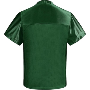 Nouveaux vêtements de sport professionnels Logo personnalisé Maillot de football américain en polyester à mailles surdimensionnées - Product Image 2