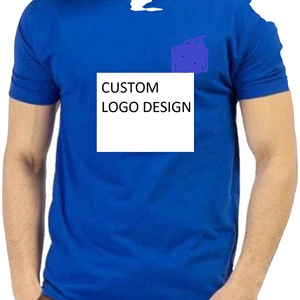 100% algodón Casual cuello redondo logotipo personalizado diseño Oem peso pesado camiseta para hombres Anti encogimiento Unisex hombro caído camiseta en blanco - Product Image 1