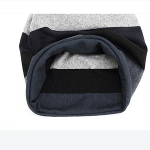 Bonnet Slouchy en acrylique à revers en tricot personnalisé vente en gros Streetwear étiquette tissée privée Logo Beanie Fisherman Skull Hats Winter Cap - Product Image 2