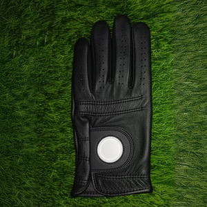 Guantes de Golf Antideslizantes de Cuero Cabretta Premium, Sensación Suave, para Hombre, Mano Izquierda, Logotipo Personalizado al por Mayor, Transpirables, de Cuero Genuino, Deportivos - Product Image 1