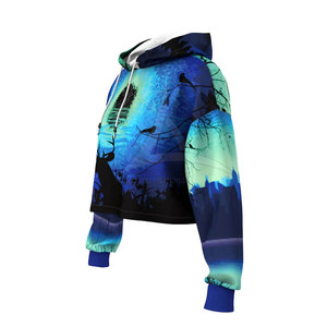 Sudaderas con Capucha Personalizadas para Mujer, Estilo Casual de Invierno, Sublimadas, con Logotipo Frontal, Tejido Ecológico Transpirable de Algodón y Poliéster - Product Image 2