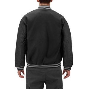 เสื้อแจ็กเก็ตแฟชั่นปกตั้งดีไซน์ของคุณเองสำหรับผู้ชายและผู้หญิงปรับแต่งได้ตามต้องการ - Product Image 5