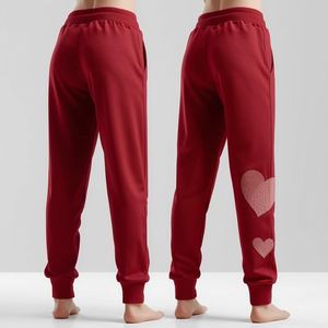 Conjuntos de punto gofrado personalizados para mujer: Chaqueta térmica con cremallera y pantalones acampanados, chándal de 2 piezas para mujer - Product Image 5