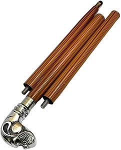 Canne de marche en bois de qualité supérieure, économique, avec un support solide pour la marche quotidienne, équilibre, design moderne fait à la main, toucher réel - Product Image 6