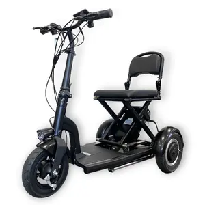 2023 çin ucuz fiyatlar E Scooter Moped engelli yetişkin üç tekerlekli bisikletler üç tekerlekli elektrikli Scooter satılık