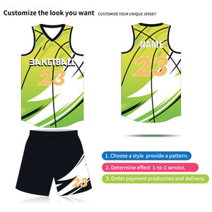 ชุดบาสเก็ตบอลผู้ใหญ่ไซส์ใหญ่แบบระบายอากาศได้ดี ซับเหงื่อ แห้งเร็ว ขายส่ง ฤดูร้อน สไตล์วินเทจ - Product Image 6