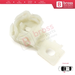 BWR804 Clips de réparation de lève-vitre 2 avant gauche pour Primera P12 WP12 2001-2008 Qashqai MK1 J10 NJ10 JJ10E 2006-2013 80771AV601 - Product Image 3