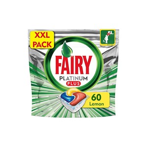 Competitive Price Eco-Friendly for <b>Detergent</b> Platinum Plus All in One Lemon <b>Dishwasher</b> Gel 5 Capsules - Product Image 6