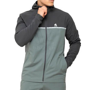 Conjunto Corto de Chaqueta Cortavientos de Nuevo Diseño, Conjunto Cortavientos de Color Personalizado, Conjunto Corto de Chaqueta Cortavientos Estilo Urbano - Product Image 3