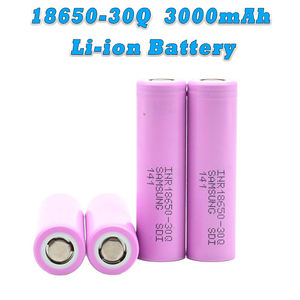 <span class=keywords><strong>18650</strong></span> 30Q 3.6V 3000mAh 10C 리튬이온 배터리 셀, 손전등 보조배터리 전기자전거 휴대용 전자제품 DIY 기기용 - Product Image 2