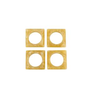 <b>Top</b> Seller Elegant Design Wood Napkin Rings Holder Wholesale Price Square Shape for <b>Wedding</b> Dining <b>Table</b> <b>Decorative</b> - Product Image 6