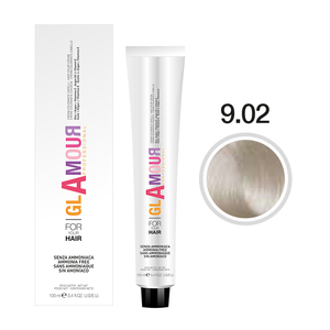 ครีมเปลี่ยนสีผมเกรดพรีเมียม GLAMOUR PROFESSIONAL ปราศจากแอมโมเนีย 100 มล. สำหรับทุกสภาพเส้นผม สีบลอนด์พิเศษ ติดทนนาน - Product Image 3
