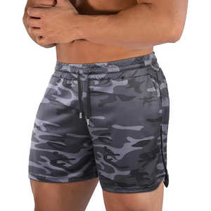 2025 hommes qualité supérieure séchage rapide course Shorts de sport été Stretch extérieur plage Streetwear motif solide - Product Image 1