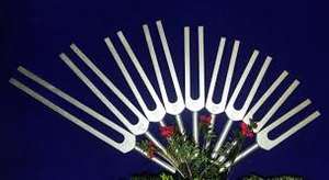 ส้อมเสียงเหล็ก ชุด 8 ชิ้น (เสียงทางวิทยาศาสตร์, C4 = 256Hz) - Product Image 5