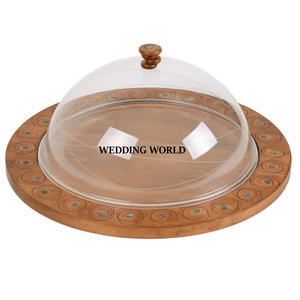 ชุดถาดชอคโกแลต2ชิ้นอุปกรณ์ทำมือทรงกลมตั้งโต๊ะใหม่สุดหรู - Product Image 4