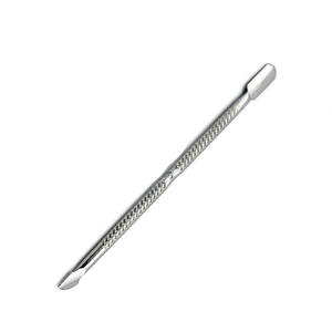Pousse-cuticules en acier inoxydable pour le nettoyage et l'entretien des cuticules. Pousse-cuticules professionnel pour les soins des ongles. - Product Image 3