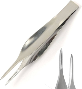 Fórceps de astillas manuales Feilchenfeld, instrumento quirúrgico de precisión de acero inoxidable para una eliminación efectiva de astillas extranjeras - Product Image 2