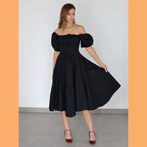 <b>Women</b> <b>Dress</b> Solid Sleeveless Backless Casual Summer Off Shoulder A-line Long Sexy <b>Dress</b> Summer New Off Shoulder Elegant <b>Dress</b> - Product Image 2
