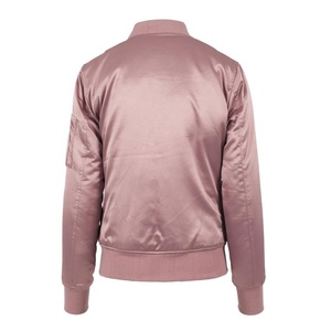 Veste de pilote de bombardier matelassée en nylon 100% personnalisée pour hommes veste d'hiver imprimée Streetwear de haute qualité - Product Image 2
