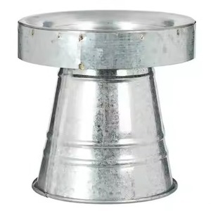 Galvanized Finish Metal Candle Jar With Wooden <b>Lid</b> for Home <b>Decor</b> Usage Christmas Decorative Item - Product Image 2