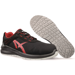 รองเท้าเซฟตี้ GRID LOW S3 SRC EN ISO 20345:2011 ไซส์ 42 W.11 สีดำ/แดง - Product Image 2